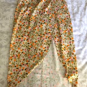 Floral Midi Skirt